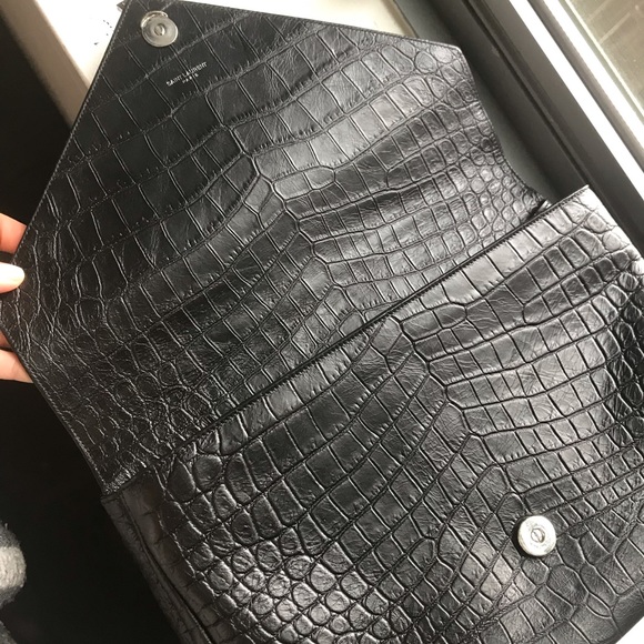❌SOLD❌ Saint Laurent Collège Crocodile Bag - Picture 8 of 8